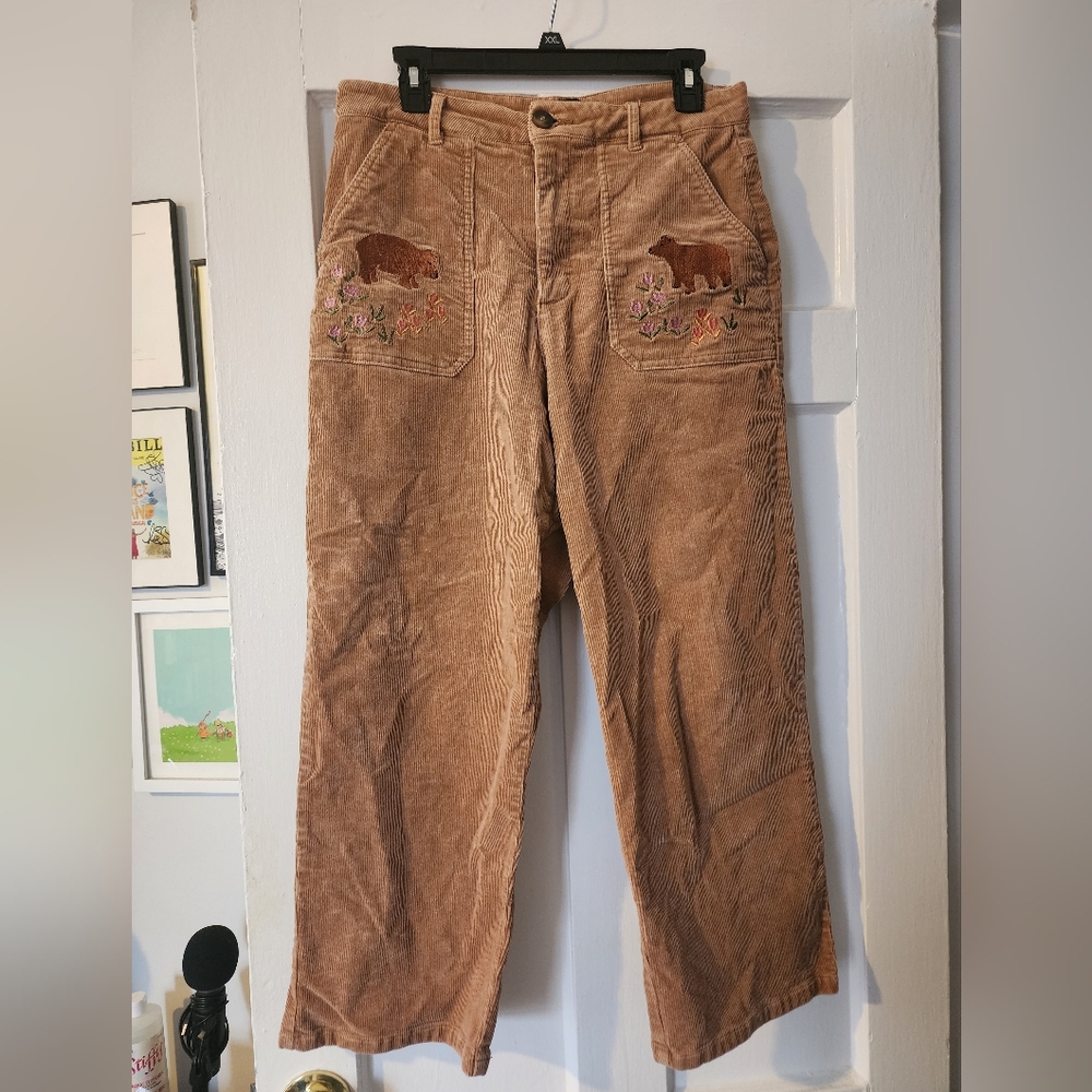 Princess Highway Tan Corduroy Pants